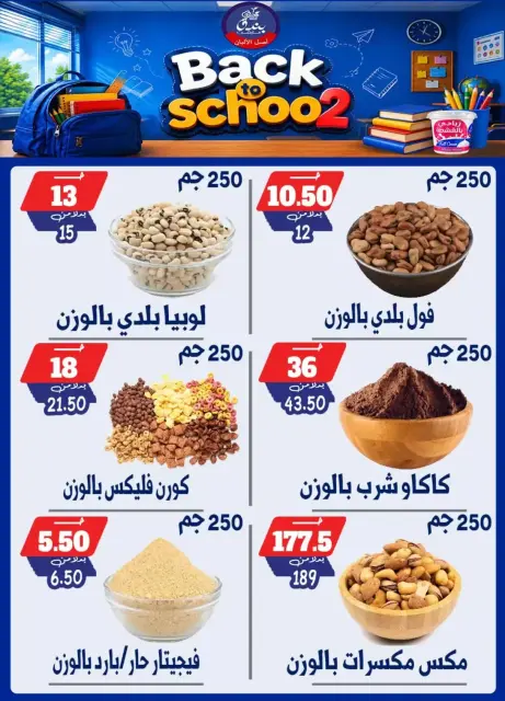 عروض بندق ماركت بفرع الإسكندرية من ٢٧ سبتمبر حتى ٣ أكتوبر ٢٠٢٦ العودة إلى المدرسة - صفحة 20
