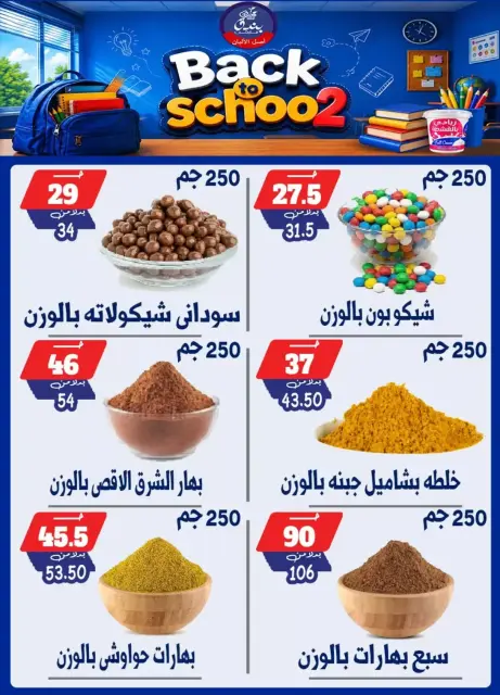 عروض بندق ماركت بفرع الإسكندرية من ٢٧ سبتمبر حتى ٣ أكتوبر ٢٠٢٦ العودة إلى المدرسة - صفحة 19