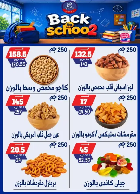 عروض بندق ماركت بفرع الإسكندرية من ٢٧ سبتمبر حتى ٣ أكتوبر ٢٠٢٦ العودة إلى المدرسة - صفحة 18