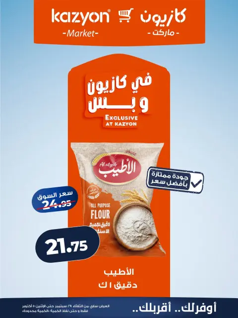 عروض كازيون ماركت مصر من ٢٩ سبتمبر حتى ٥ أكتوبر ٢٠٢٦ عرض التلات - صفحة 14