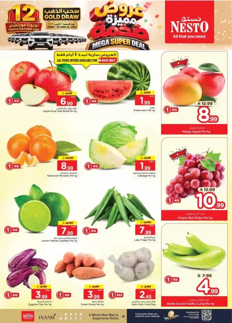 Nesto offers in HASSA from 17 to 23 Rabiʻ II 1448 AH (30 September – 6 October 2026) Mega Super Deal - Page 3