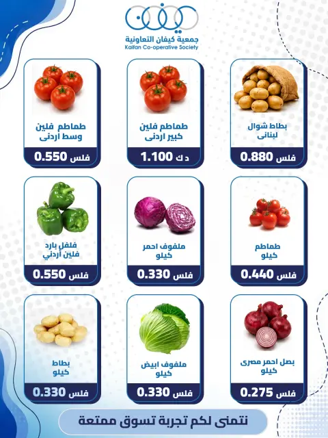 عروض جمعية كيفان التعاونية الخميس ١ أكتوبر ٢٠٢٦ عرض الخضار والفواكه - صفحة 3