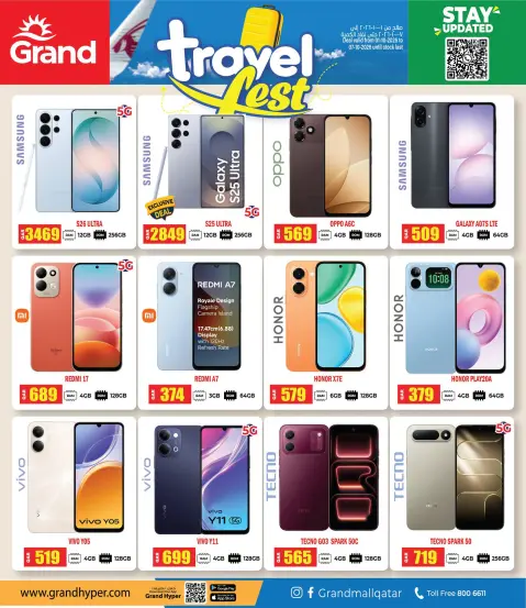 Grand Hypermarket Qatar offers from 1 to 7 October 2026 Travel Fest - Page 11