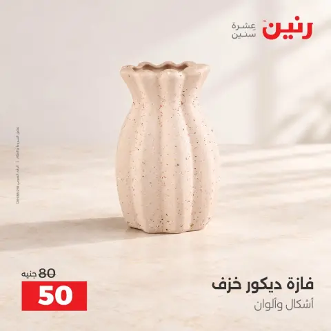 Raneen offers from 4 to 7 October 2026 Gifts and Decorations Offers - Page 25
