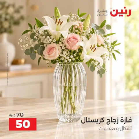 Raneen offers from 4 to 7 October 2026 Gifts and Decorations Offers - Page 26