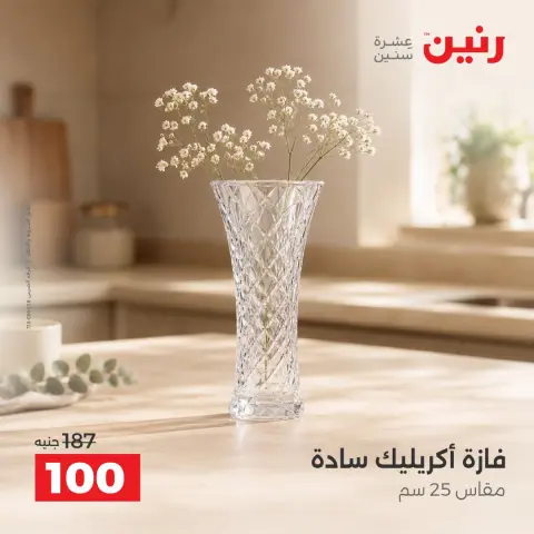 Raneen offers from 4 to 7 October 2026 Gifts and Decorations Offers - Page 34