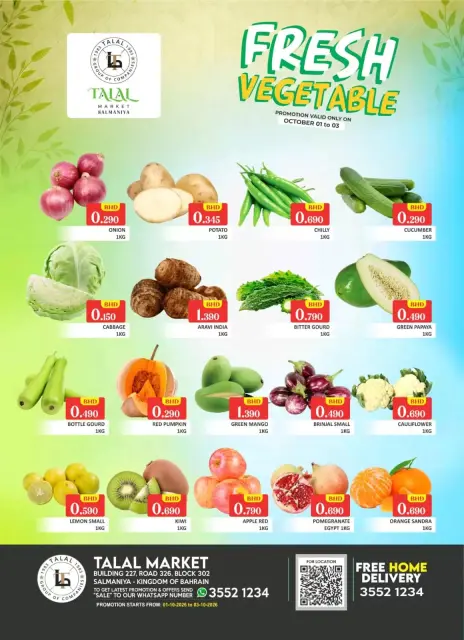 Talal Market supermarket Bahrain offers from 1 to 10 October 2026 Big Deals - Page 9