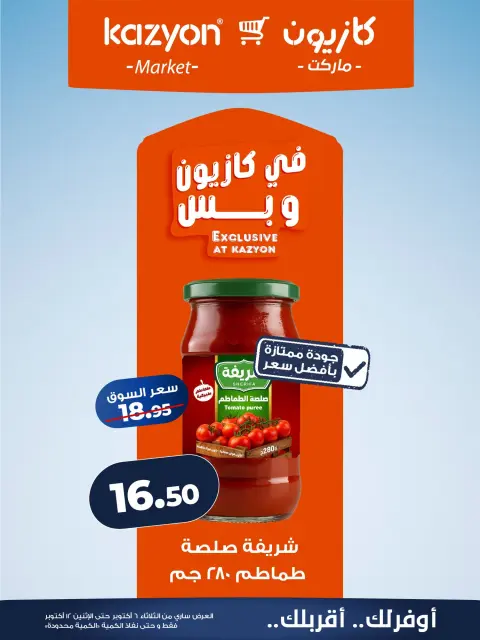 عروض كازيون ماركت مصر من ٦ حتى ١٢ أكتوبر ٢٠٢٦ عرض التلات - صفحة 11