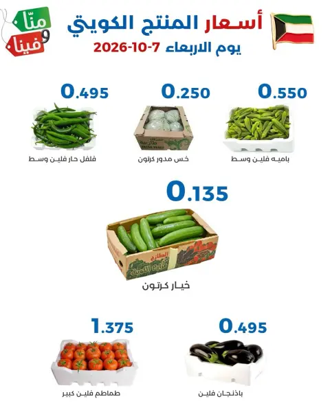 عروض جمعية الشعب التعاونية من ٧ حتى ٨ أكتوبر ٢٠٢٦ عروض الخضار والفاكهة - صفحة 2