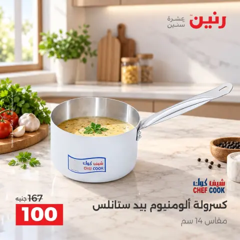عروض رنين من ١٣ حتى ١٤ أكتوبر ٢٠٢٦ عروض أدوات المطبخ - صفحة 15