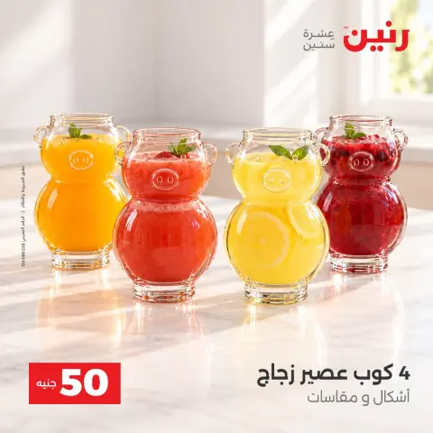 عروض رنين من ١٣ حتى ١٤ أكتوبر ٢٠٢٦ عروض منتجات من 50 لـ 100 جنيه - صفحة 16