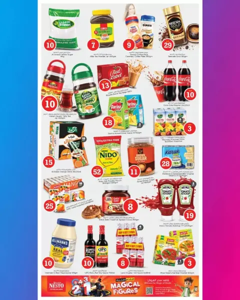 Nesto Hypermarkets offers in Alghrafh from 15 to 18 October 2026 Magical Figures Savings - Page 3