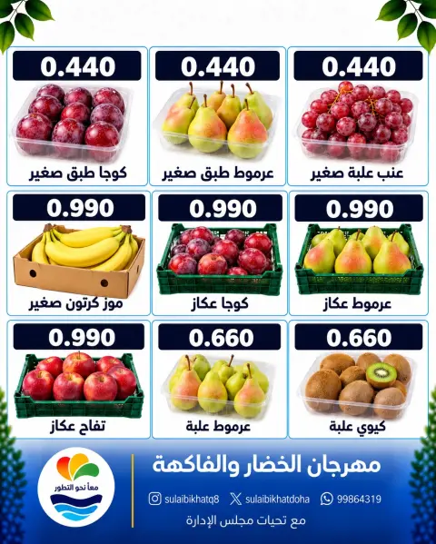 Offres Coopérative Sulaibikhat Al-Doha seulement lundi 19 octobre 2026 Festival des légumes et des fruits - Page 2