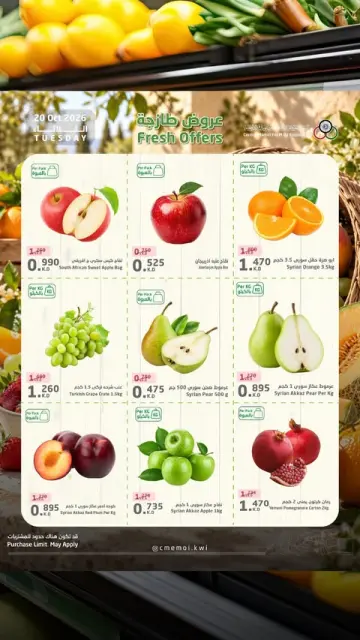 عروض السوق المركزى للعاملين بوزارة الداخلية الكويت الثلاثاء ٢٠ أكتوبر ٢٠٢٦ عروض طازجة - صفحة 2