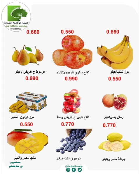Abo Halifa co-op offers from 19 to 20 October 2026 Vegetable and fruit offers - Page 5