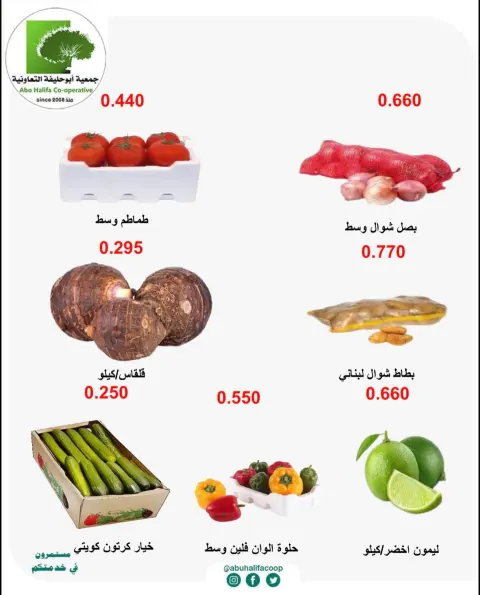 Abo Halifa co-op offers from 19 to 20 October 2026 Vegetable and fruit offers - Page 3