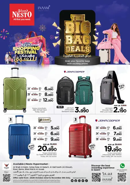 Nesto Oman offers from 22 October to 8 November 2026 The big suitcase. - Page 1