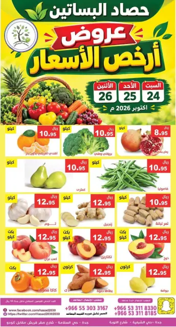 Offres Hasad Albasatin Arabie Saoudite de 12 à 14 Jumada I 1448 AH (24 au 26 octobre 2026) Prix ​​bas - Page 2