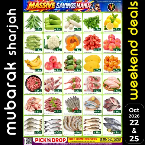 Al Mubarak offers in Sharjah from 22 to 25 October 2026 Weekend Deals - Page 2