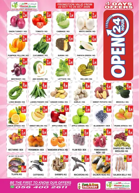 Home Fresh supermarket offers in Abu Dhabi from 22 to 28 October 2026 Big Days Offers - Page 4