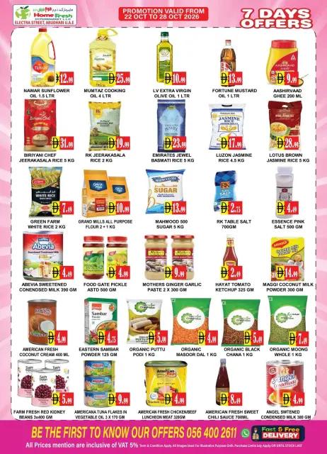 Home Fresh supermarket offers in Abu Dhabi from 22 to 28 October 2026 Big Days Offers - Page 2