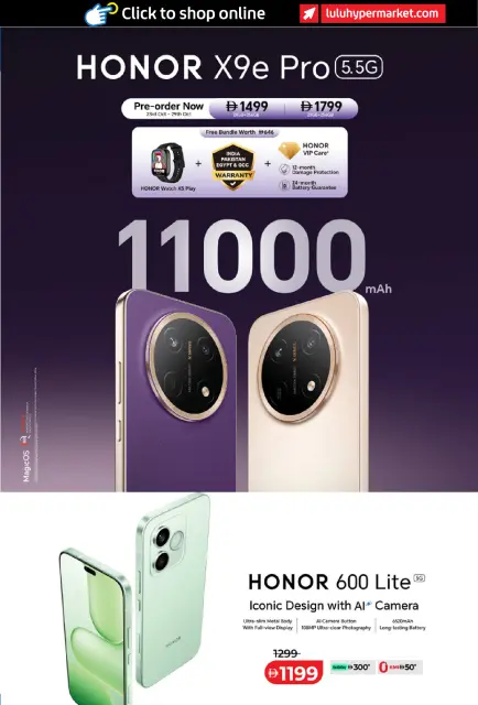 Lulu UAE offers from 23 October to 5 November 2026 Digitech Deals - Page 11