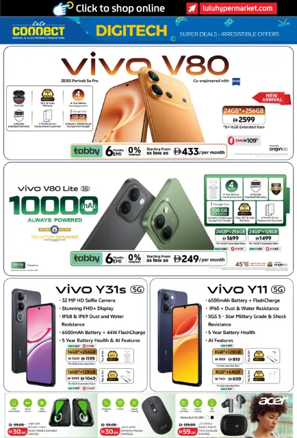 Lulu UAE offers from 23 October to 5 November 2026 Digitech Deals - Page 12