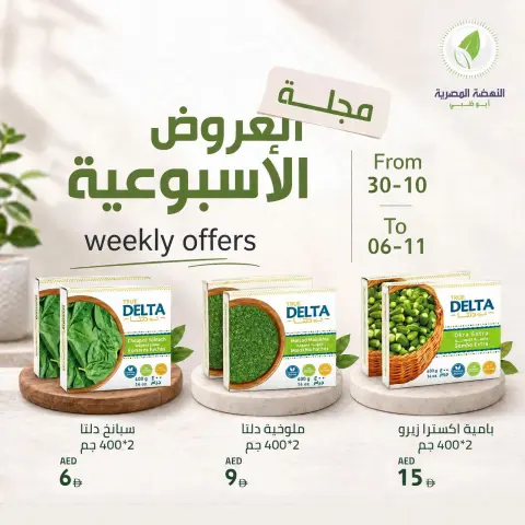 Offres Alnahda almasria Abu Dhabi de 30 octobre à 6 novembre 2026 Offres hebdomadaires - Page 1