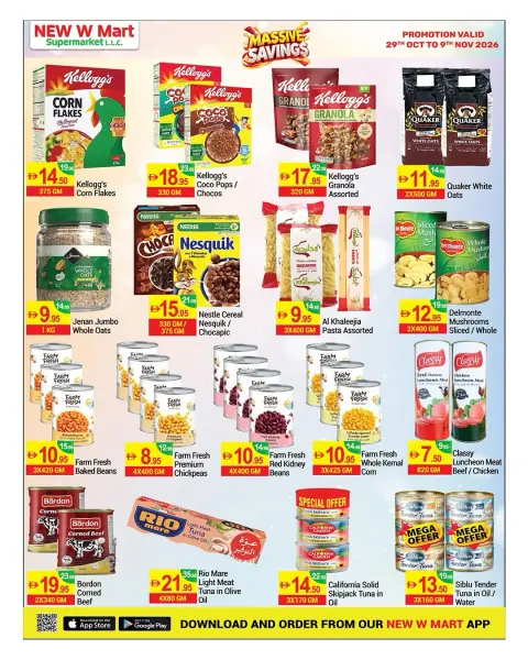Ofertas de Nuevo W Mart Emiratos Árabes Unidos de 29 octubre a 9 noviembre 2026 Grandes ahorros - Página 6