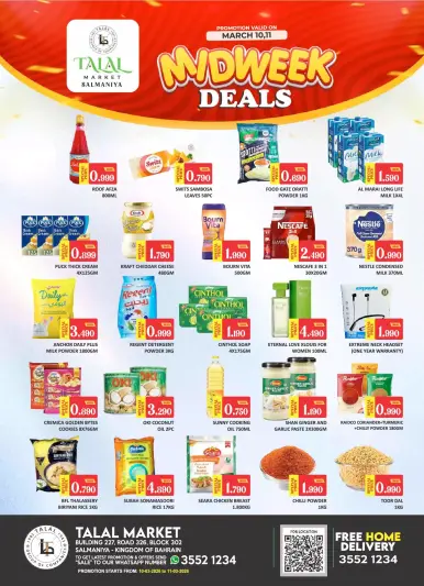 Ofertas de Mercado Talal Salmaniya de 10 marzo a 11 marzo 2026 Ofertas de mitad de semana - Página 1
