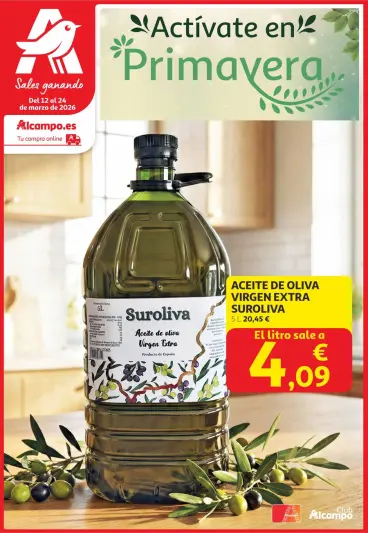 Ofertas de Alcampo España de 12 marzo a 24 marzo 2026 Actívate en Primavera - Página 1