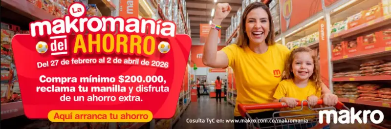 Ofertas de Tiendas Jumbo Colombia de 3 marzo a 2 abril 2026 La Makromanía del Ahorro, Aprovecha las Ofertas - Página 1