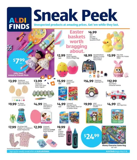 Offres ALDI Supermarché États-Unis de 18 à 24 mars 2026 Aperçu - ALDI - États-Unis - 18 mars 2026 – 24 mars 2026 - Page 1