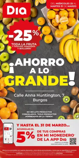 Ofertas de Dia España de 25 a 31 marzo 2026 Ahorro a lo grande Ofertas - Página 1
