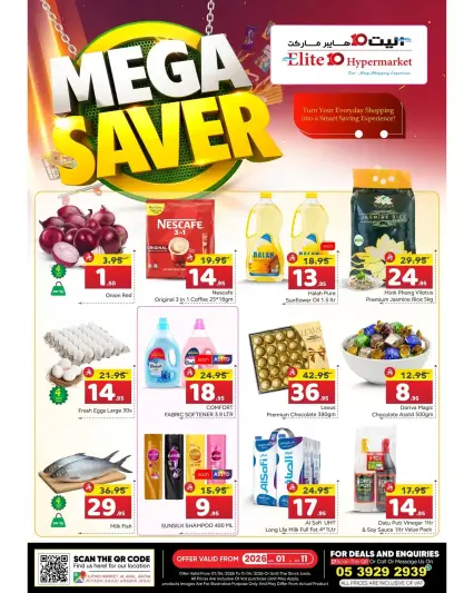 Ofertas de Hipermercado Elite10 Riyadh de 1 a 11 abril 2026 Ahorros masivos - Página 1