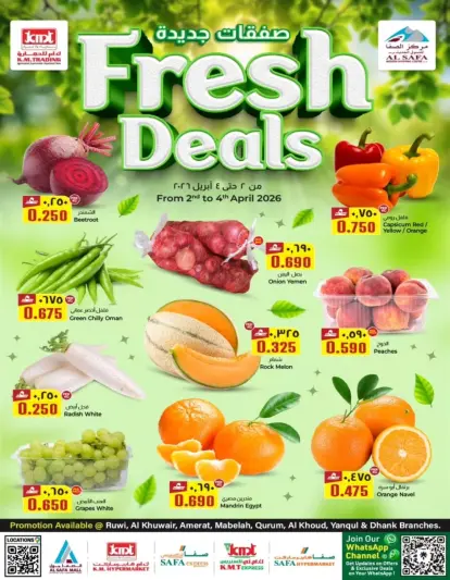 KM trading & Al Safa Oman offers from 2 to 4 April 2026 fresh deals - Page 1