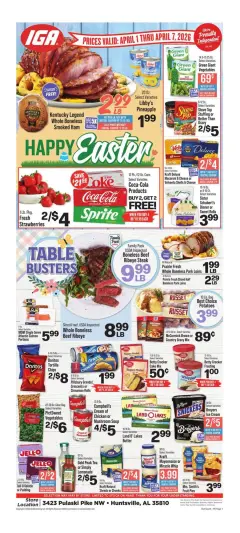 Offres IGA États-Unis de 1 à 7 avril 2026 Offres exclusives - IGA - États-Unis - 1 avril 2026 – 7 avril 2026 - Page 1