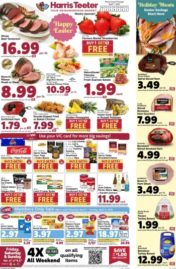 Offres Harris Teeter États-Unis de 1 à 7 avril 2026 Offre hebdomadaire - Harris Teeter - États-Unis - 1 avril 2026 – 7 avril 2026 - Page 1
