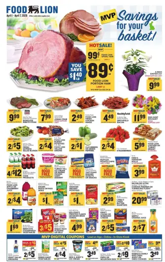 Offres Food Lion États-Unis de 1 à 7 avril 2026 Offre hebdomadaire - Food Lion - États-Unis - 1 avril 2026 – 7 avril 2026 - Page 1