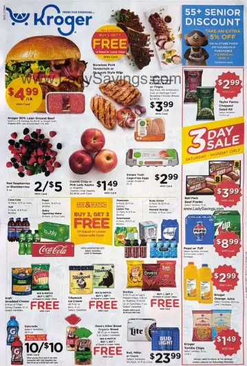 Offres Kroger États-Unis de 8 à 14 avril 2026 Offres hebdomadaires - Kroger - États-Unis - 8 avril 2026 – 14 avril 2026 - Page 1