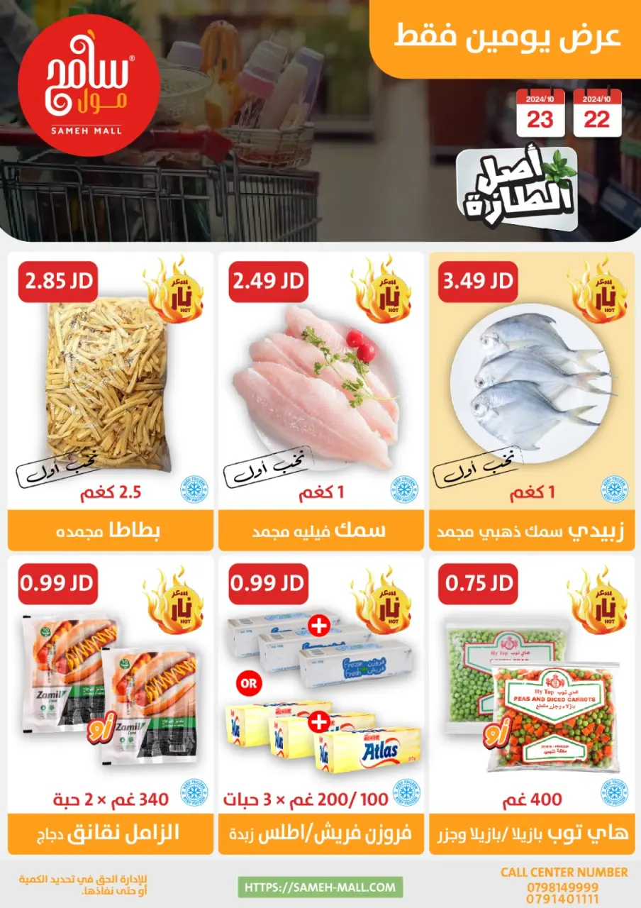Ofertas de centro comercial Sameh Jordán miércoles 23 octubre Ofertas frescas - centro comercial Sameh - Jordán - 23 octubre 2024 – 23 octubre 2024 - Página 13