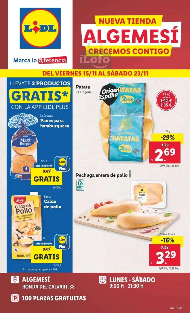 Offres Lidl Espagne de 15 à 23 novembre 2024 Nouvelles offres en magasin