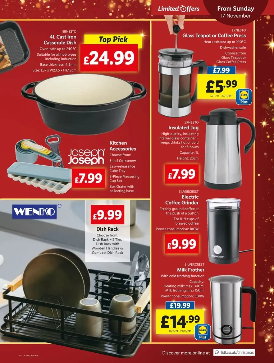 Ofertas de Lidl Reino Unido de 14 a 20 noviembre 2024 ofertas semanales - Página 17