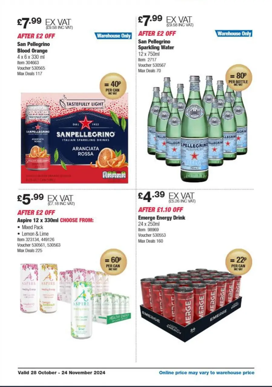 Ofertas de Costco Reino Unido de 5 a 24 noviembre 2024 Ahorros exclusivos para miembros - Página 14