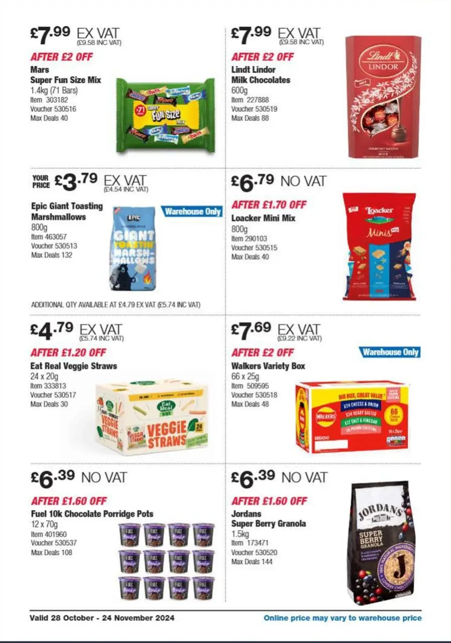 Ofertas de Costco Reino Unido de 5 a 24 noviembre 2024 Ahorros exclusivos para miembros - Página 18