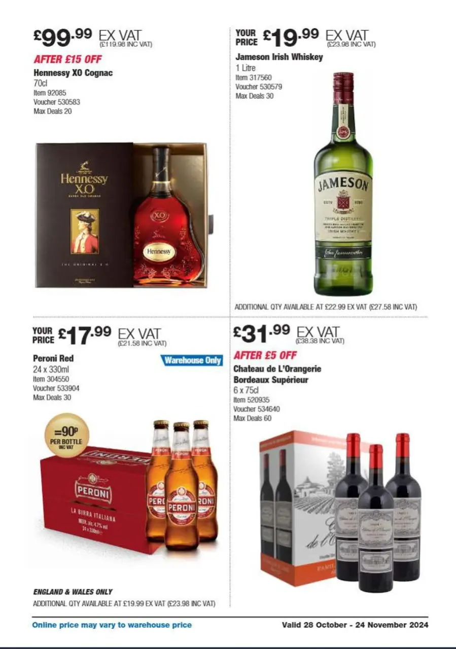 Ofertas de Costco Reino Unido de 5 a 24 noviembre 2024 Ahorros exclusivos para miembros - Página 15
