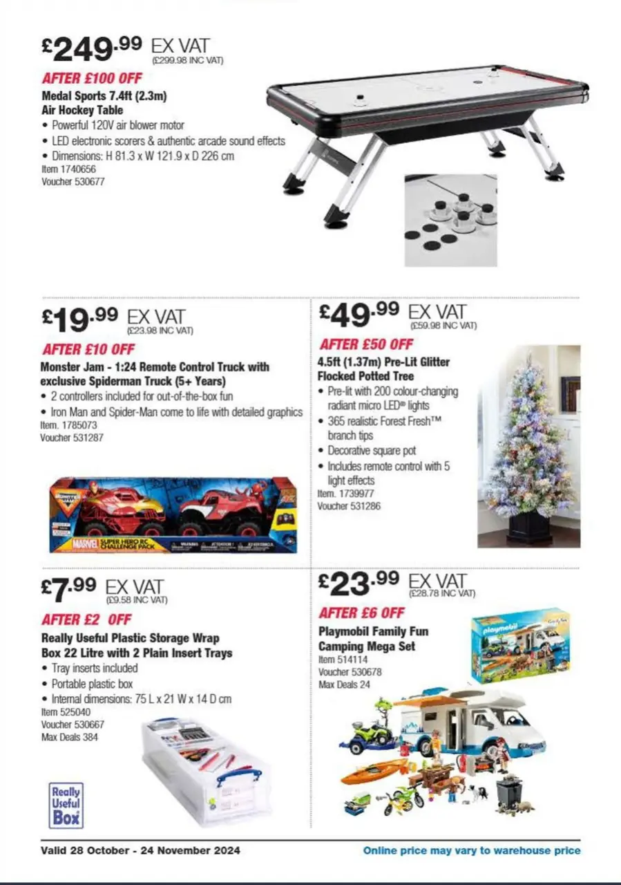 Ofertas de Costco Reino Unido de 5 a 24 noviembre 2024 Ahorros exclusivos para miembros - Página 10