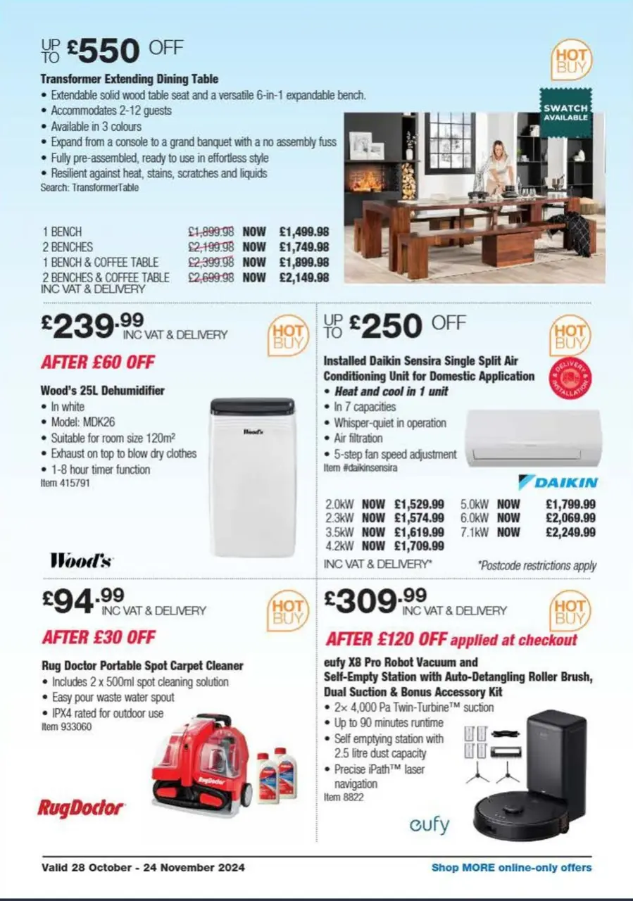 Ofertas de Costco Reino Unido de 5 a 24 noviembre 2024 Ahorros exclusivos para miembros - Página 30
