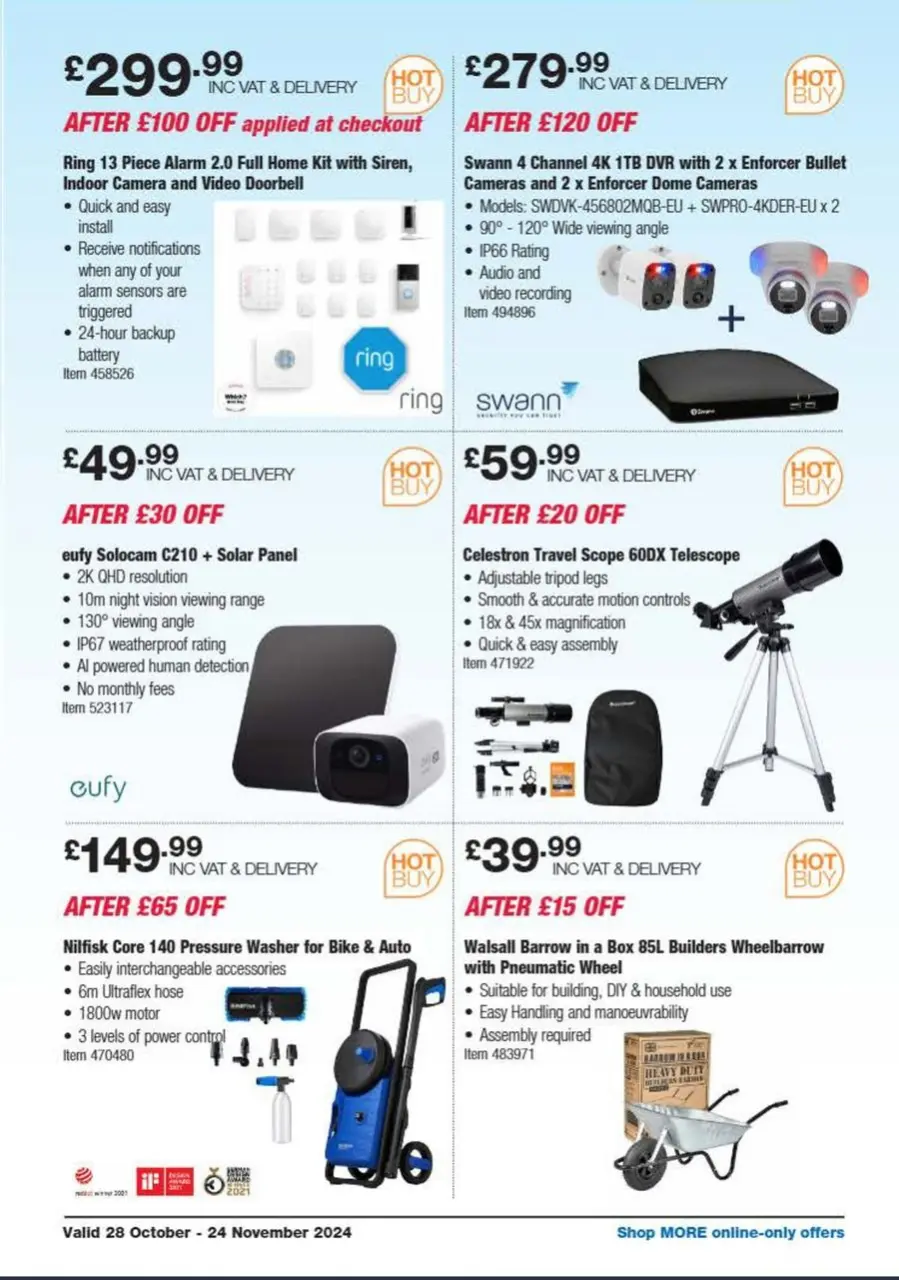 Ofertas de Costco Reino Unido de 5 a 24 noviembre 2024 Ahorros exclusivos para miembros - Página 33