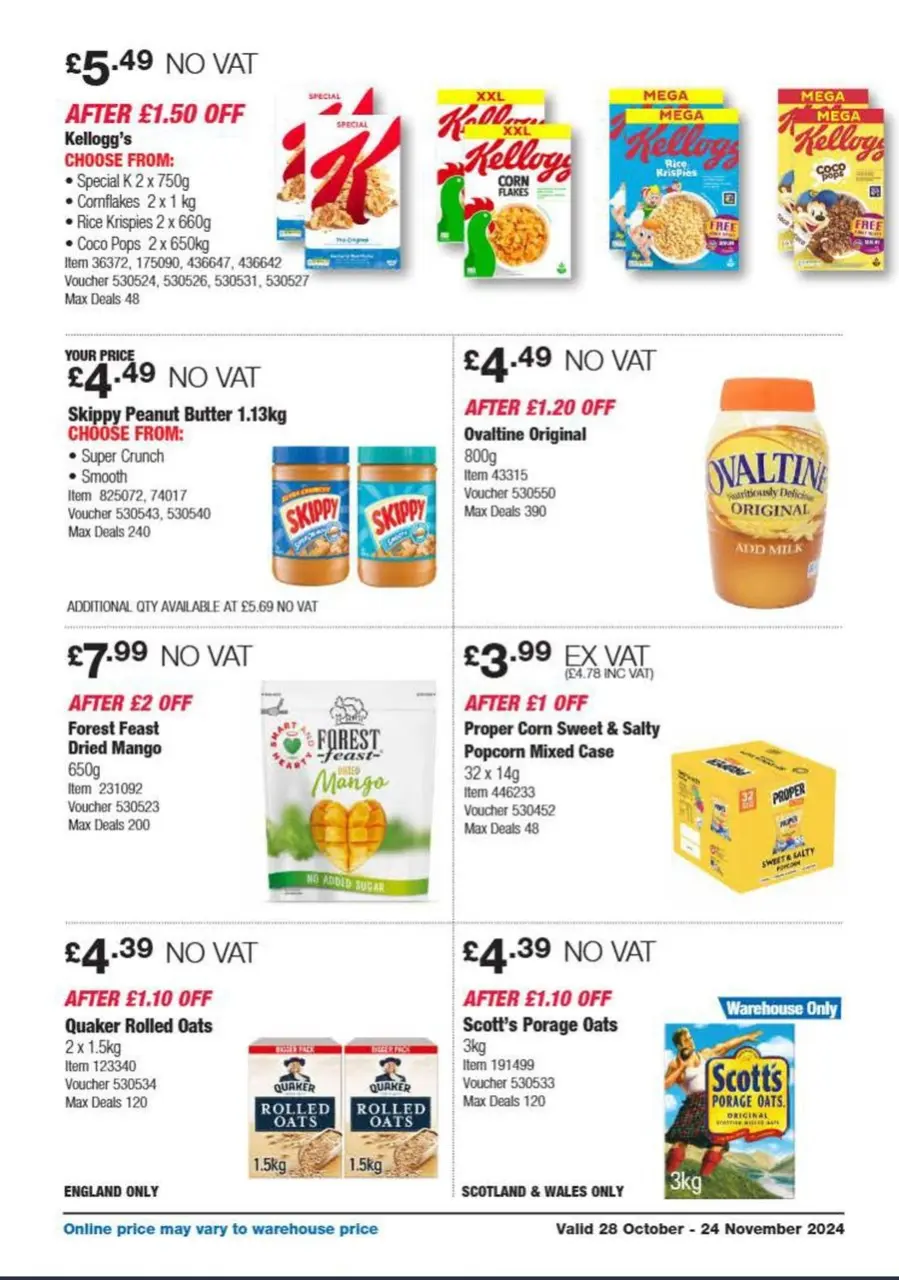 Ofertas de Costco Reino Unido de 5 a 24 noviembre 2024 Ahorros exclusivos para miembros - Página 17